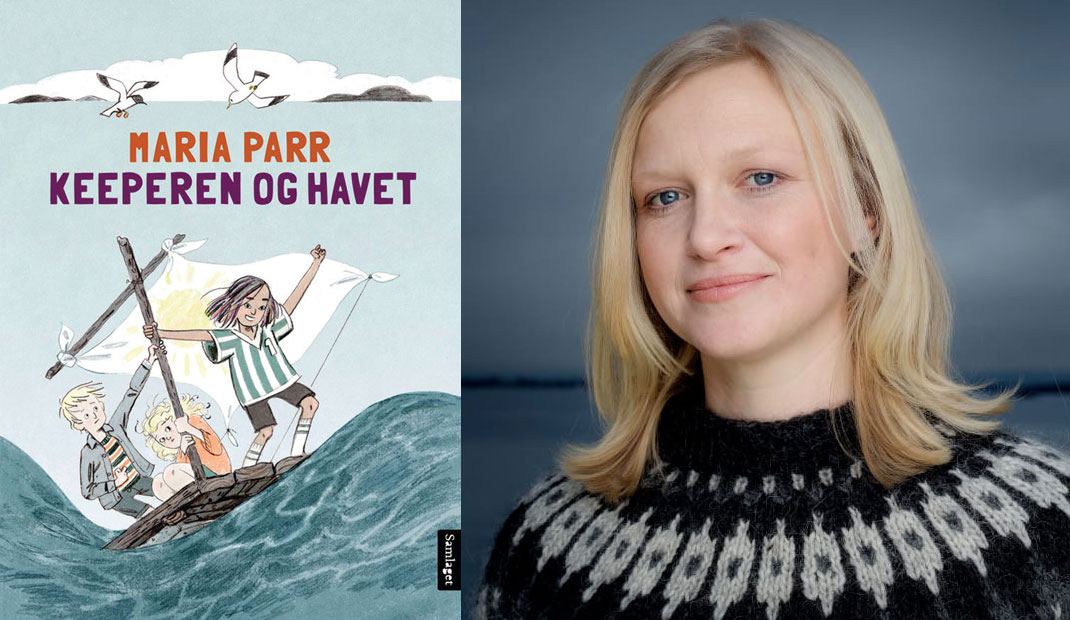 Maria Parr kjem med si tredje bok i august. Foto: Samlaget/Agnete Brun