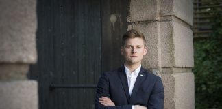 Mats Johansen Beldo, leiar i Norsk studentorganisasjon (NSO), krev meir pengar til studentane i statsbudsjettet for 2018.