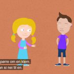 Mellom anna slik skal barn læra om kroppsleg autonomi og grensesetting i den nye NRK-serien. Skjermdump