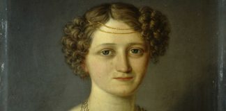 Portrett av Camilla Collett som 20-åring måla av Jacob Munch. Foto: Digitaltmuseum.no