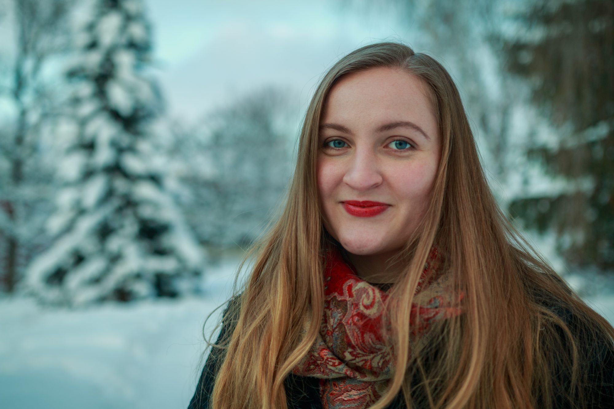 Emily Louisa Millan Eide i parken i Lillehammer Foto: Daniel Bredrup Gjerde