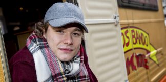 Jonas Hoff Oftebro speler i filmen «Los Bando» som kjem på kino våren 2018. Foto: Cornelius Poppe/NTB scanpix