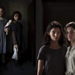 Som barn spilles Elena Greco av Elisa Del Genio, venninnen Raffaella Lila Cerullo av Ludovica Nasti, før tenåringsrollene overtas av Margherita Mazzucco og Gaia Girace. Foto: HBO / Handout