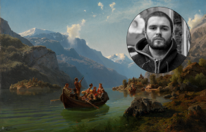 «Brudeferd i Hardanger» (1884) av Adolph Tidemand og Hans Gude har vorte eit bilete på det nasjonalromantiske Noreg. Torkel Eikevik tek eit oppgjer med dei som ikkje vil la andre bli med på ferda.