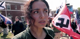 Deeyah Khan (bildet) er med sin nyeste dokumentar "White Right: Meeting The Enemy" i ferd med å pådra seg en sterk liste over priser, nå sist en internasjonal nyhets-Emmypris. Foto: Fuuse Films / Handout