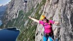 Madeleine Thiis Vestrheim via ferrata