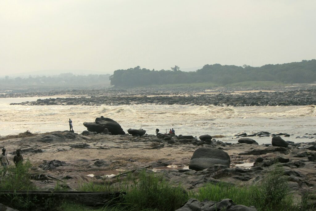 Kongoelva ved Kinshasa i 2013