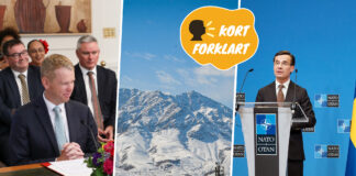 Statsminister Chris Hipkins, vinter i Kabul og statsminister Ulf Kristersson.