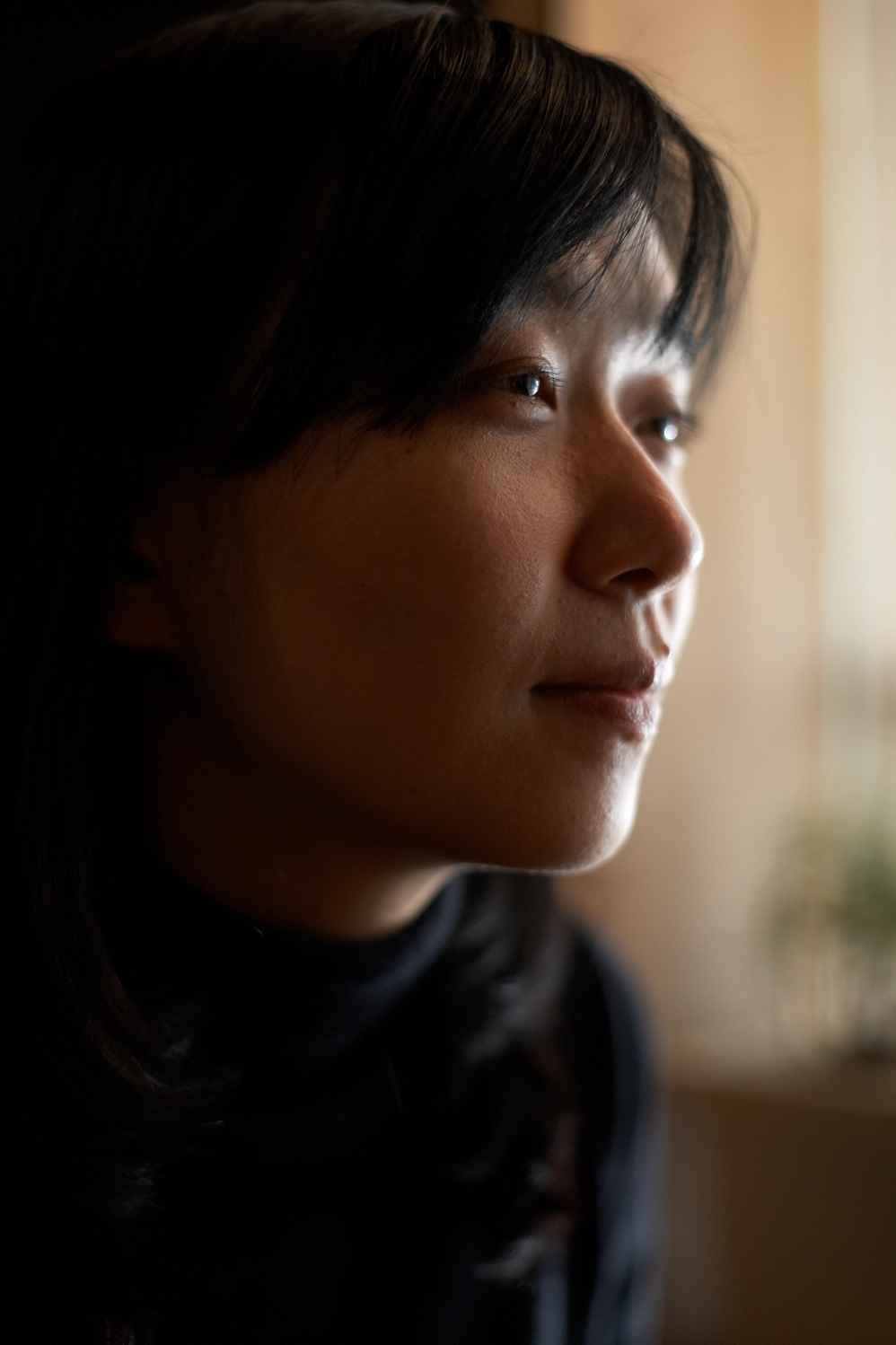 Portrett av sørkoreansk kvinne
