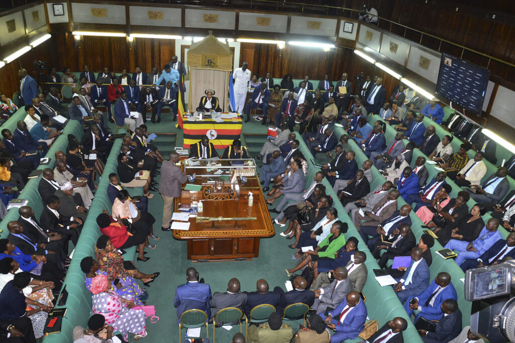 Parlamentet i Uganda.