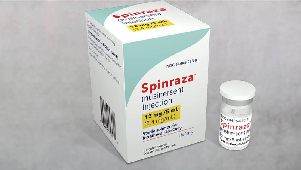 Bilete av spinraza-medisinen