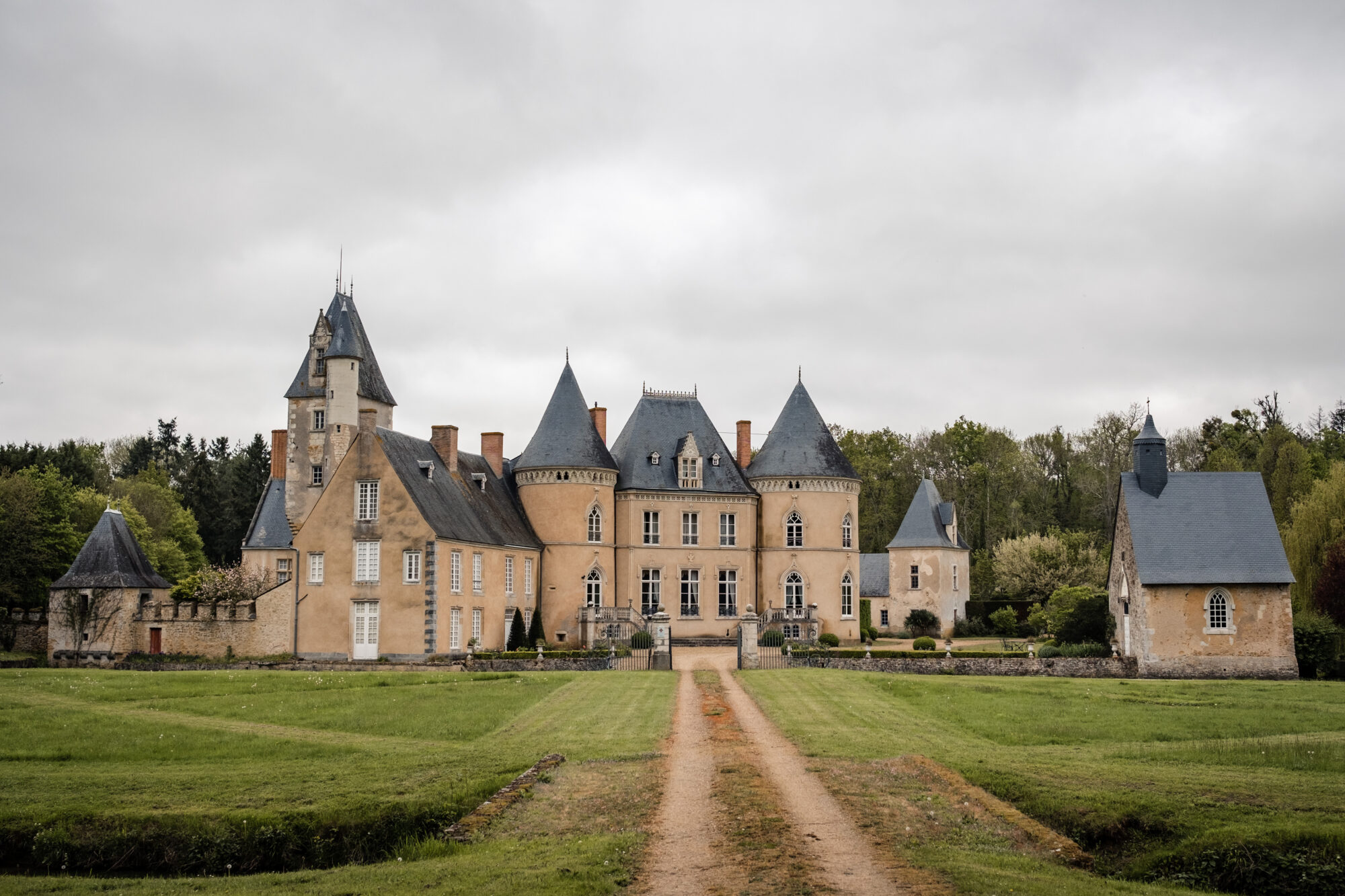 Slott i Frankrike