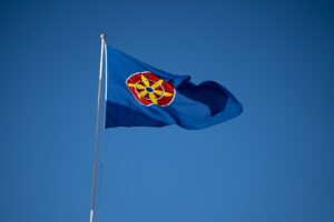 Det kvenske flagget.