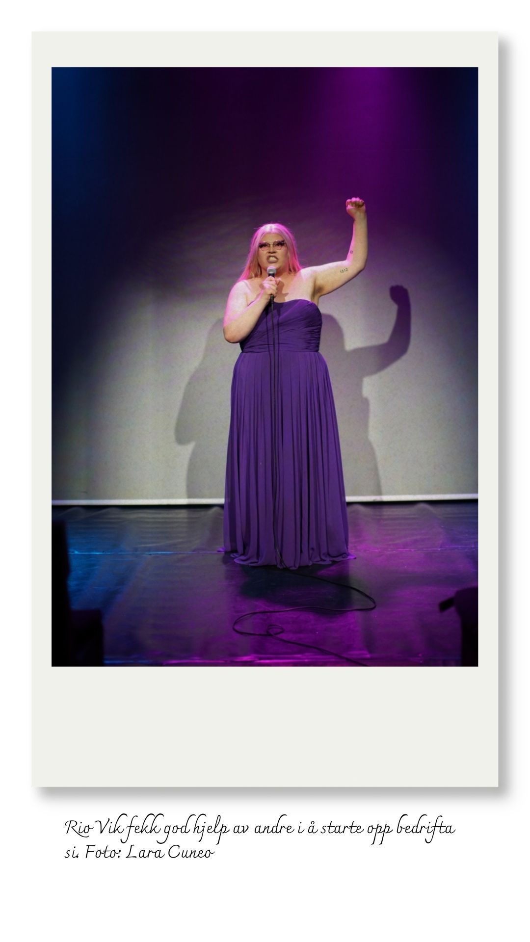 Rio Vik fekk god hjelp av andre i å starte opp bedrifta si. Foto: Lara Cuneo